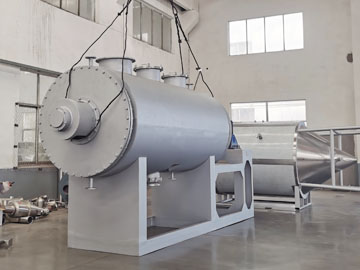 高纯度固体甲醇钠选用真空耙式干燥机干燥过程中的控制要点