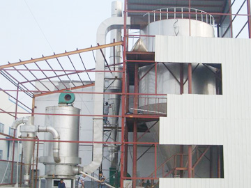 喷雾干燥生产纳米晶粉末的工艺原理