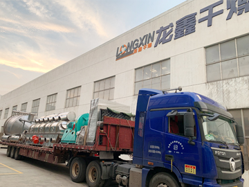 奥运健儿夺金勇，龙鑫攀峰发货忙|龙鑫干燥又一批振动流化床如期发货