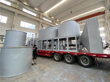 酷暑初消，热血难散|龙鑫干燥闪蒸干燥机如约发货