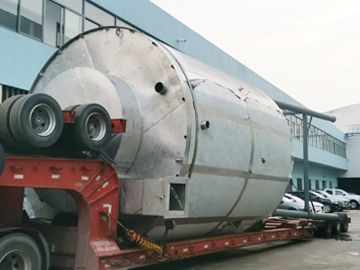 心中有光，奔涌不息|龙鑫干燥直径4m8喷雾干燥机如期发货