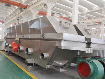 振动流化床干燥机干燥速率被影响的因素