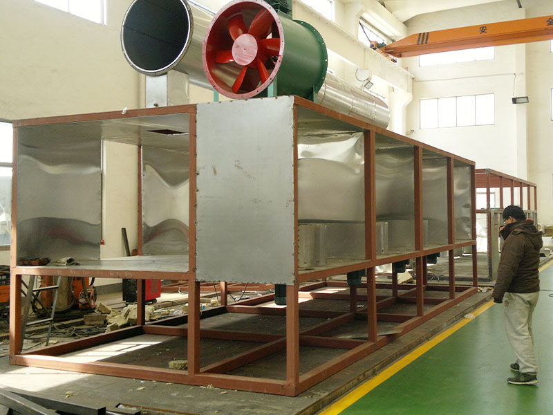 多级串联网带式干燥机 冷却复苏