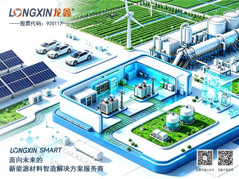 全链赋能电池材料产业，龙鑫研磨干燥智能产线以匠心工艺推进高效可持续未来
